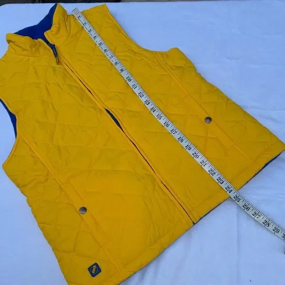 Lauren Ralph Lauren LRL X67 Reversible Vest Quilted/Fleece Zip Up Women's Size S - Picture 8 of 15